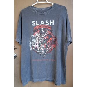 Slash Snakepit Apocalyptic Love One SIze Graphic Tee Pre-Owned‎ Hard Rock Band